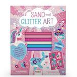 Sand and Glitter Art