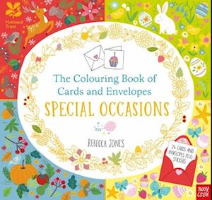 National Trust: The Colouring Book of Cards and Envelopes: Special Occasions