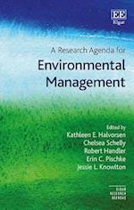 A Research Agenda for Environmental Management