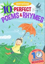 10 Perfect Poems & Rhymes for 4-8 Year Olds (Perfect for Bedtime & Independent Reading) (Series: Read together for 10 minutes a day) (Storytime)