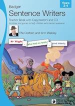 Sentence Writers Teacher Book with Copymasters and CD: Years 3-4