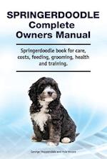 Springerdoodle Complete Owners Manual. Springerdoodle book for care, costs, feeding, grooming, health and training.