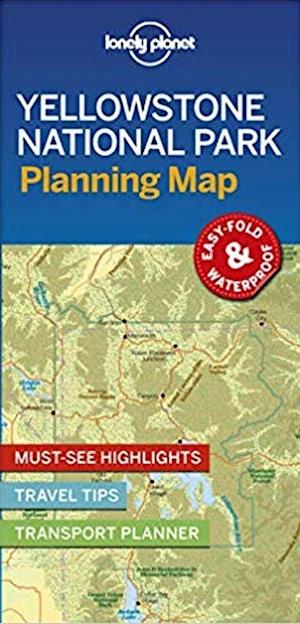 Lonely Planet Yellowstone National Park Planning Map