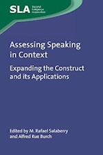 Assessing Speaking in Context