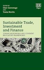 Sustainable Trade, Investment and Finance