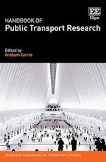 Handbook of Public Transport Research
