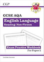 GCSE English Language AQA Reading Non-Fiction Exam Practice Workbook (Paper 2) - inc. Answers