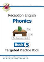 Reception English Phonics Targeted Practice Book - Book 5