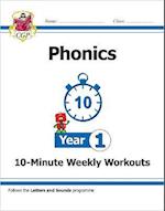 KS1 Year 1 English Phonics 10-Minute Weekly Workouts
