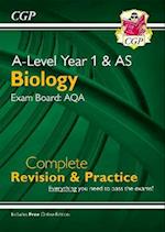 A-Level Biology: AQA Year 1 & AS Complete Revision & Practice with Online Edition