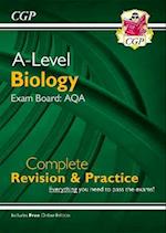 A-Level Biology: AQA Year 1 & 2 Complete Revision & Practice with Online Edition