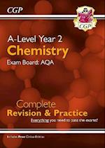 A-Level Chemistry: AQA Year 2 Complete Revision & Practice with Online Edition