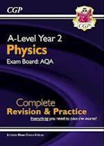 A-Level Physics: AQA Year 2 Complete Revision & Practice with Online Edition