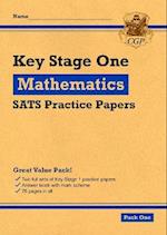 KS1 Maths SATS Practice Papers: Pack 1 (for the 2023 tests)