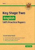 KS2 English SATS Practice Papers: Pack 2 - for the 2025 tests (with free Online Extras)