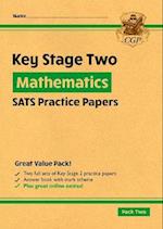 KS2 Maths SATS Practice Papers: Pack 2 - for the 2025 tests (with free Online Extras)
