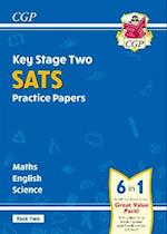 KS2 Complete SATS Practice Papers Pack 2: Science, Maths & English (for the 2024 tests)