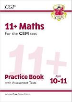 11+ CEM Maths Practice Book & Assessment Tests - Ages 10-11 (with Online Edition)