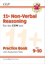 11+ CEM Non-Verbal Reasoning Practice Book & Assessment Tests - Ages 9-10 (with Online Edition)