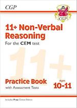 11+ CEM Non-Verbal Reasoning Practice Book & Assessment Tests - Ages 10-11 (with Online Edition)