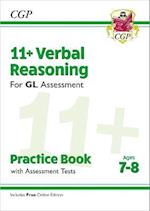11+ GL Verbal Reasoning Practice Book & Assessment Tests - Ages 7-8 (with Online Edition)