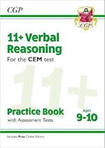11+ CEM Verbal Reasoning Practice Book & Assessment Tests - Ages 9-10 (with Online Edition)