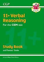 11+ CEM Verbal Reasoning Study Book (with Parents' Guide & Online Edition)