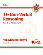 11+ GL 10-Minute Tests: Non-Verbal Reasoning - Ages 10-11 Book 1 (with Online Edition)