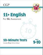 11+ GL 10-Minute Tests: English - Ages 9-10 (with Online Edition)