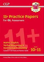 11+ GL Practice Papers Mixed Pack - Ages 10-11 (with Parents' Guide & Online Edition): for the 2024 exams