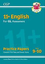 11+ GL English Practice Papers - Ages 9-10 (with Parents' Guide & Online Edition)