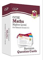 GCSE Maths Edexcel Revision Question Cards - Higher