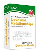 GCSE English: AQA Love & Relationships Poetry Anthology - Revision Question Cards