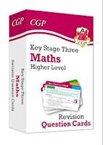KS3 Maths Revision Question Cards - Higher: for Years 7, 8 and 9