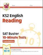 KS2 English SAT Buster 10-Minute Tests: Reading - Foundation (for the 2023 tests)