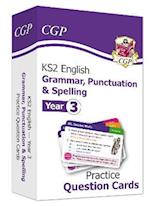 KS2 English Year 3 Practice Question Cards: Grammar, Punctuation & Spelling