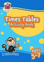 Times Tables Activity Book for Ages 5-7