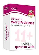 11+ CEM Revision Question Cards: Maths Word Problems - Ages 10-11