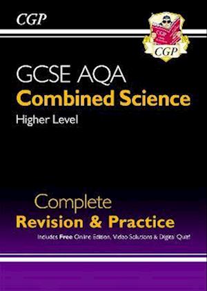 GCSE Combined Science AQA Higher Complete Revision & Practice w/ Online Ed, Videos & Quizzes