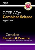 GCSE Combined Science AQA Higher Complete Revision & Practice w/ Online Ed, Videos & Quizzes