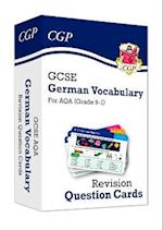 GCSE AQA German: Vocabulary Revision Question Cards (For exams in 2024 and 2025)