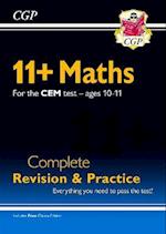 11+ CEM Maths Complete Revision and Practice - Ages 10-11 (with Online Edition)