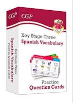 KS3 Spanish: Vocabulary Practice Question Cards: for Years 7, 8 and 9
