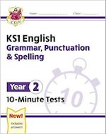 KS1 English 10-Minute Tests: Grammar, Punctuation & Spelling - Year 2