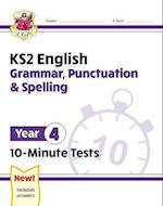 KS2 Year 4 English 10-Minute Tests: Grammar, Punctuation & Spelling