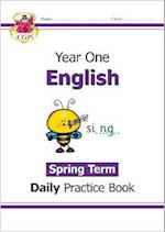 KS1 English Daily Practice Book: Year 1 - Spring Term