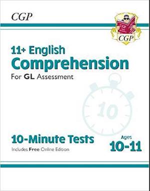 11+ GL 10-Minute Tests: English Comprehension - Ages 10-11 Book 1 (with Online Edition)