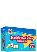 Spanish Vocabulary Flashcards for Ages 9-11 (with Free Online Audio)