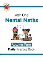 KS1 Mental Maths Year 1 Daily Practice Book: Autumn Term