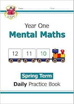 KS1 Mental Maths Year 1 Daily Practice Book: Spring Term